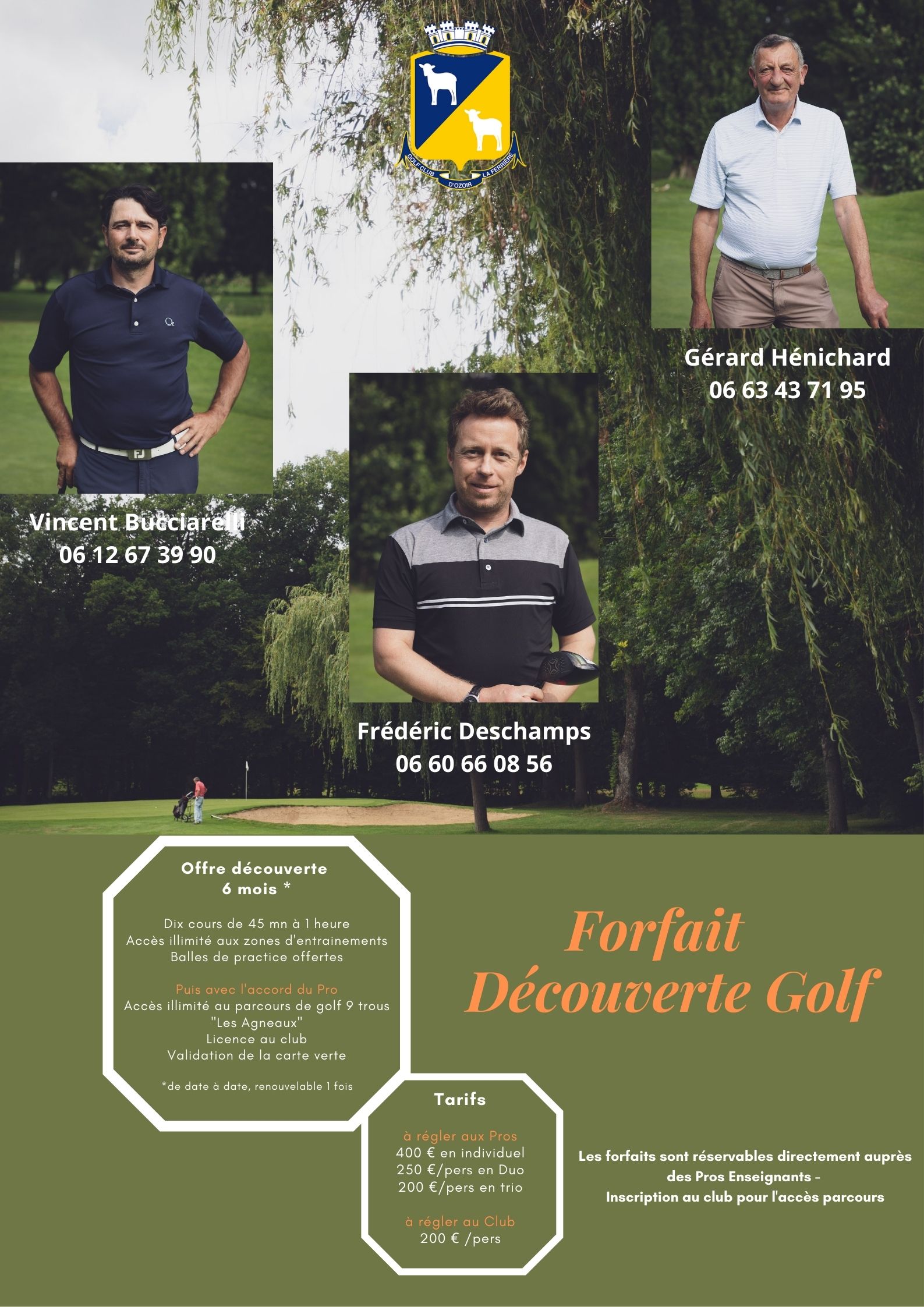 Affiche Forfait Découverte 22