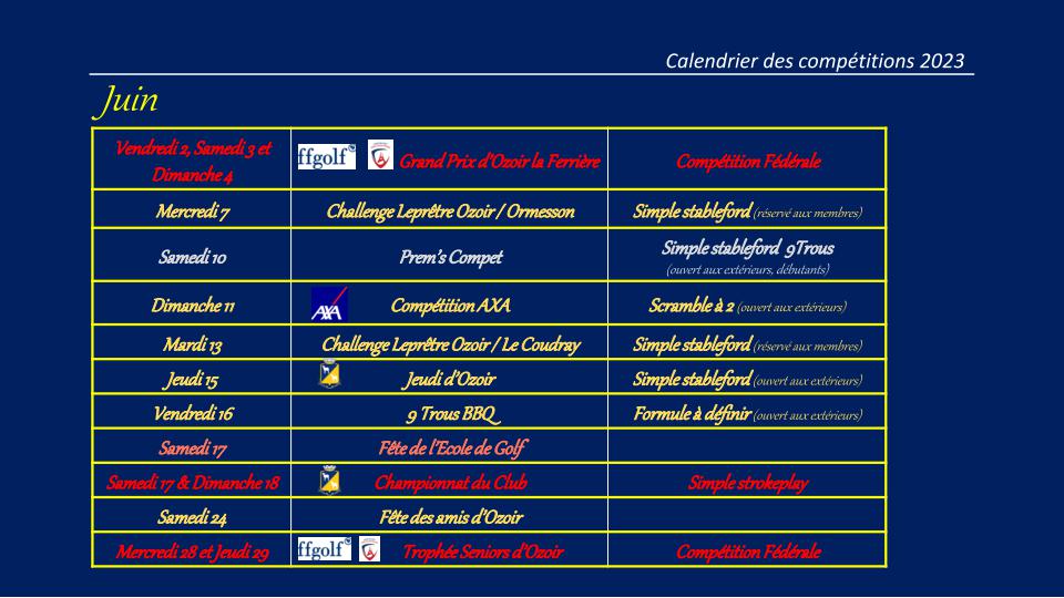 Calendrier des Compétitions 2023 page 0015